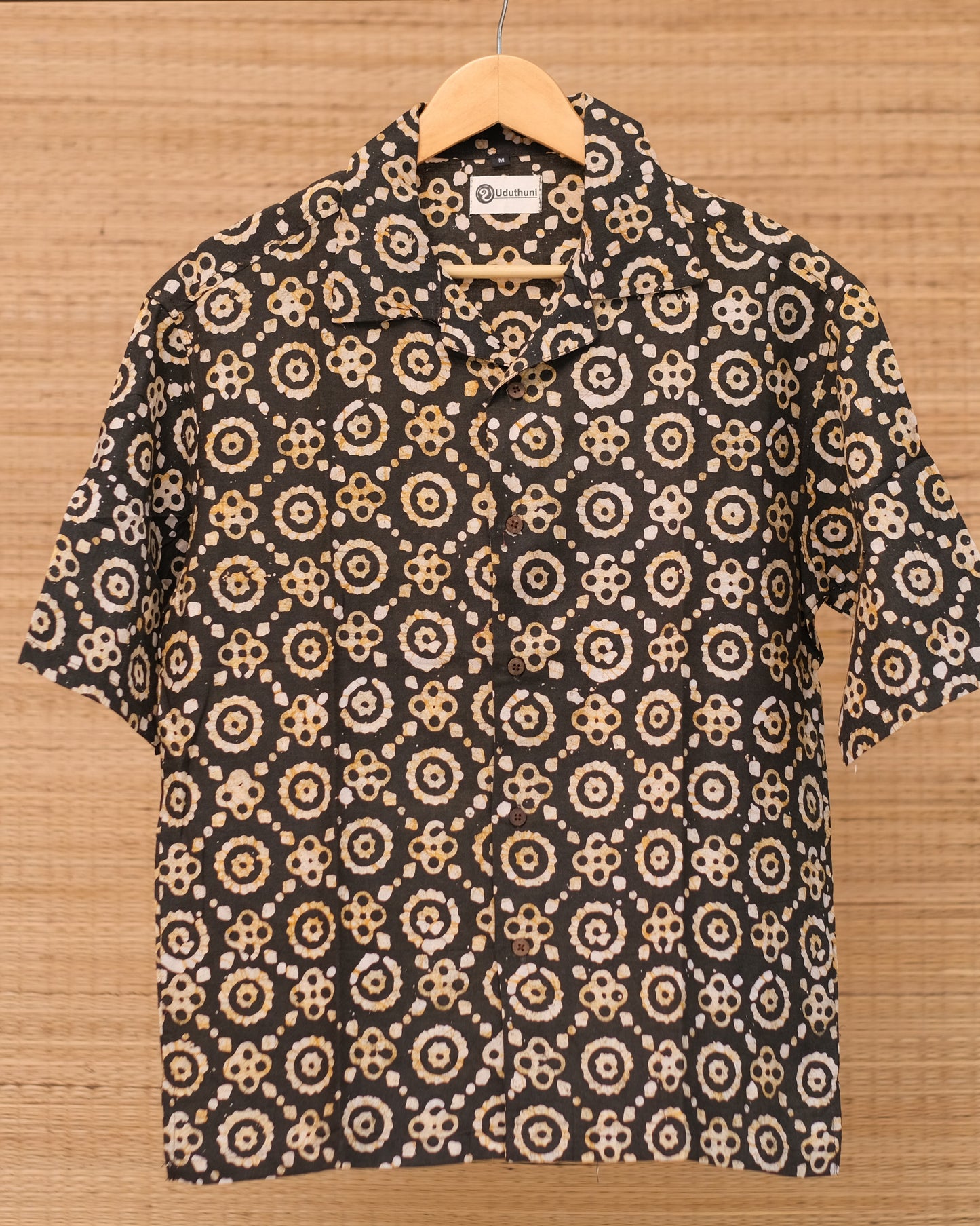 Hand Printed Half Sleeve Cotton Shirt