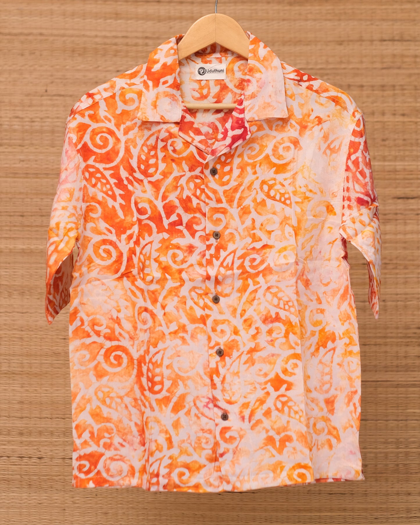 Hand Printed Half Sleeve Cotton Shirt