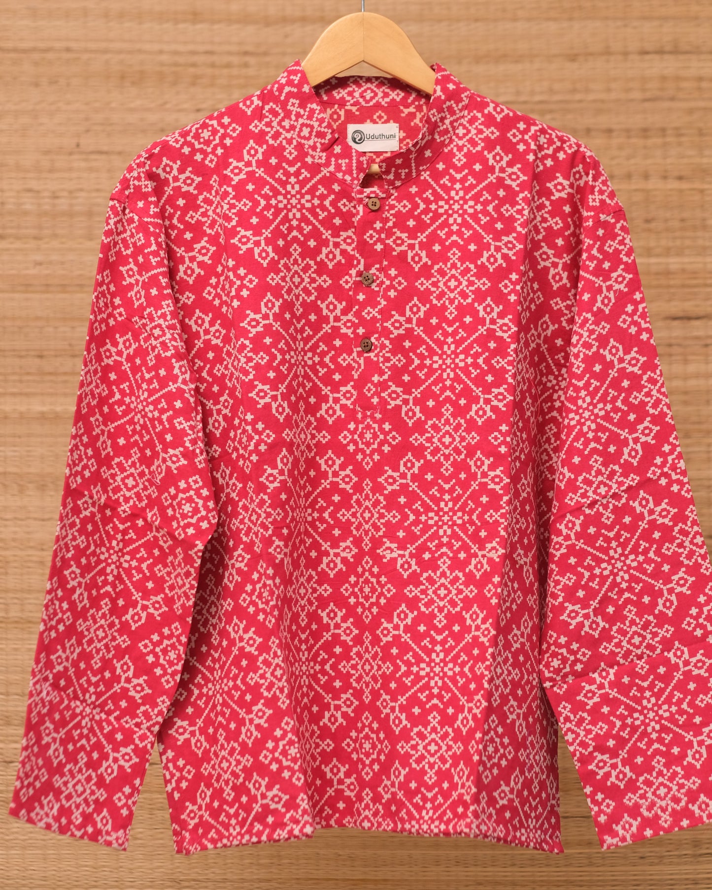 Hand Printed full Sleeve Cotton kurtas