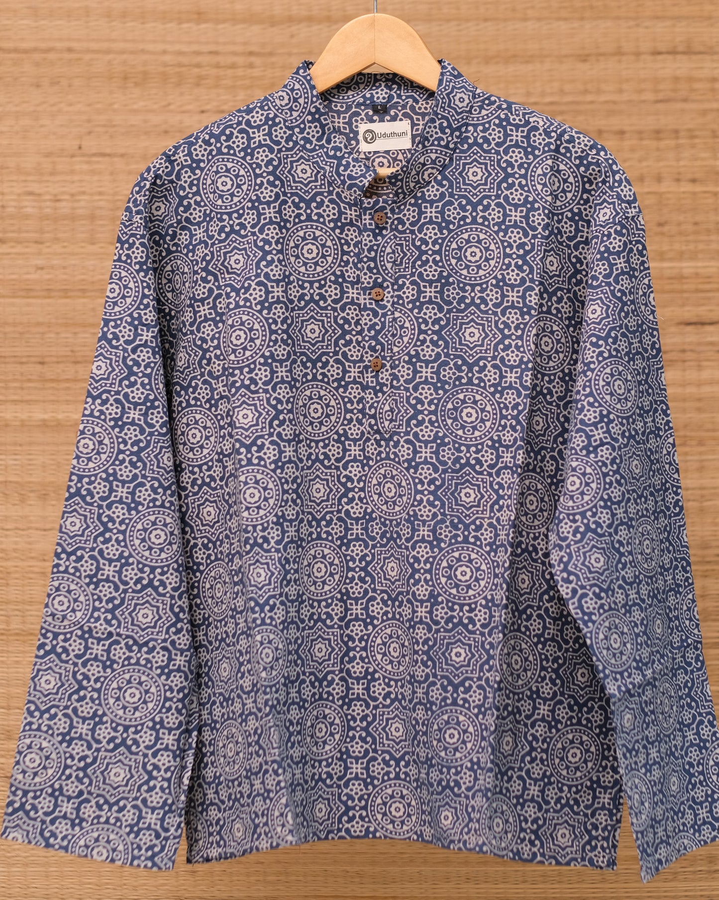 Hand Printed full Sleeve Cotton kurtas