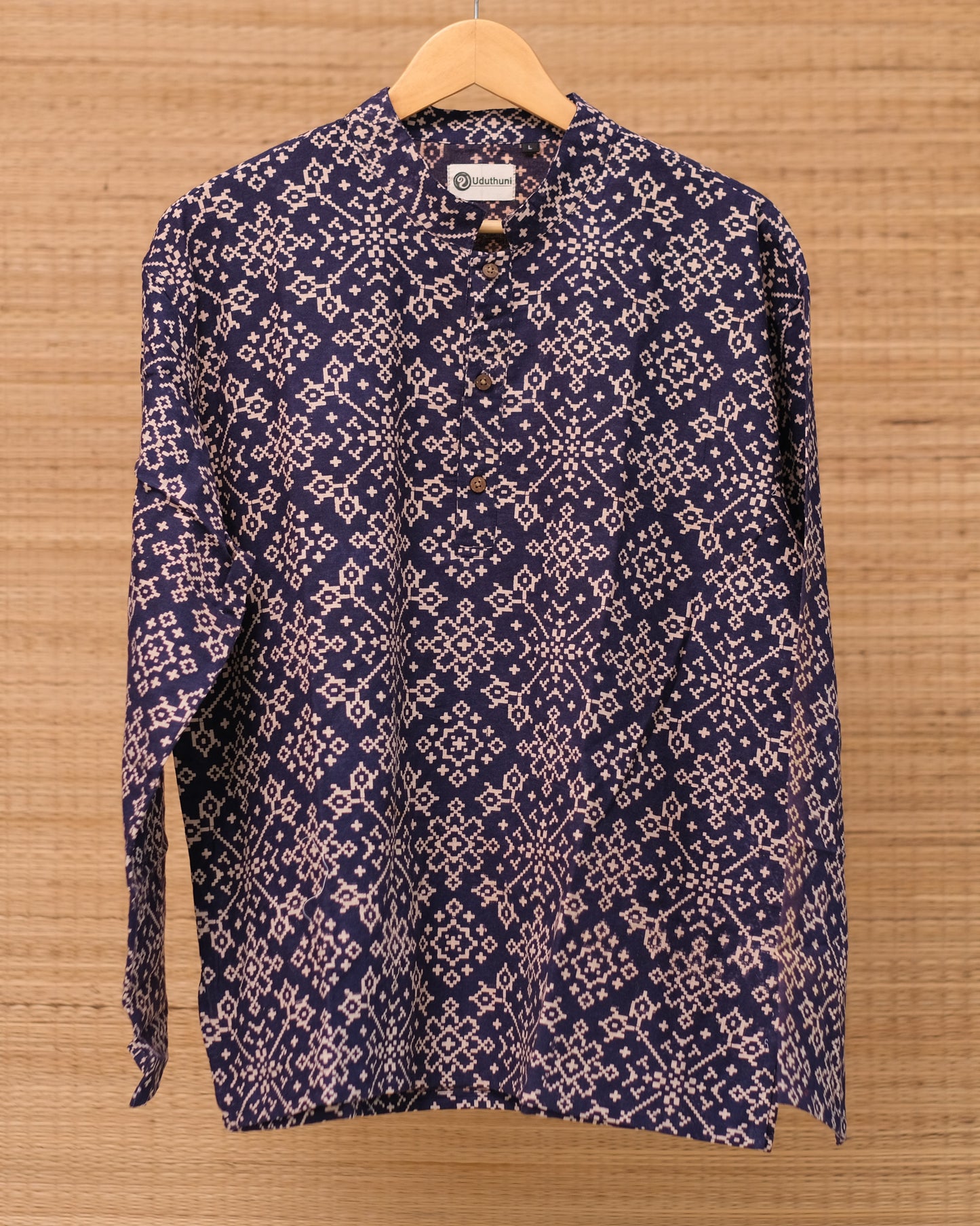 Hand Printed full Sleeve Cotton kurtas