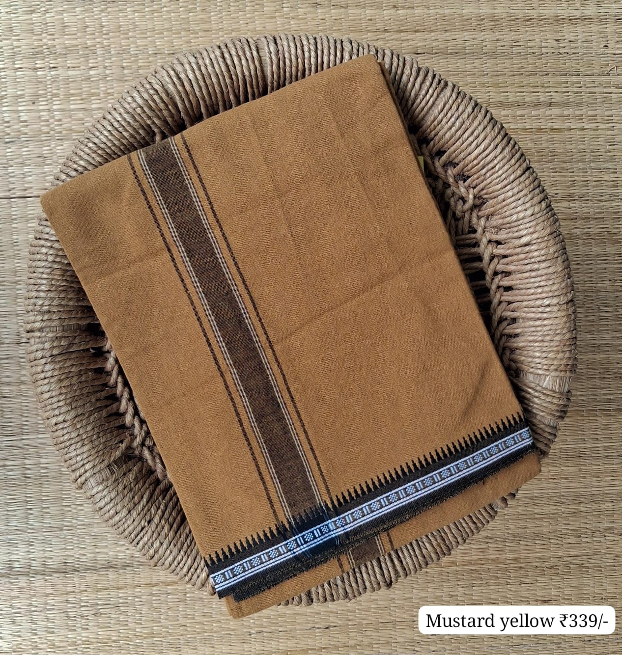 339 Daily wear single dhoti