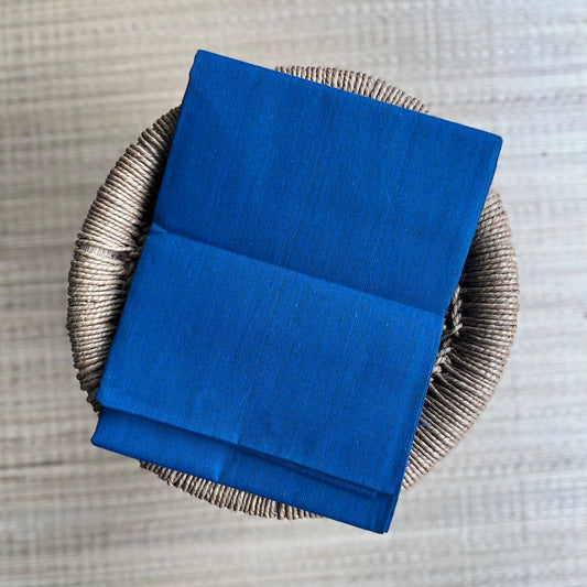 Cotton Fabric For Shirts / Kurtha (Royal Blue)