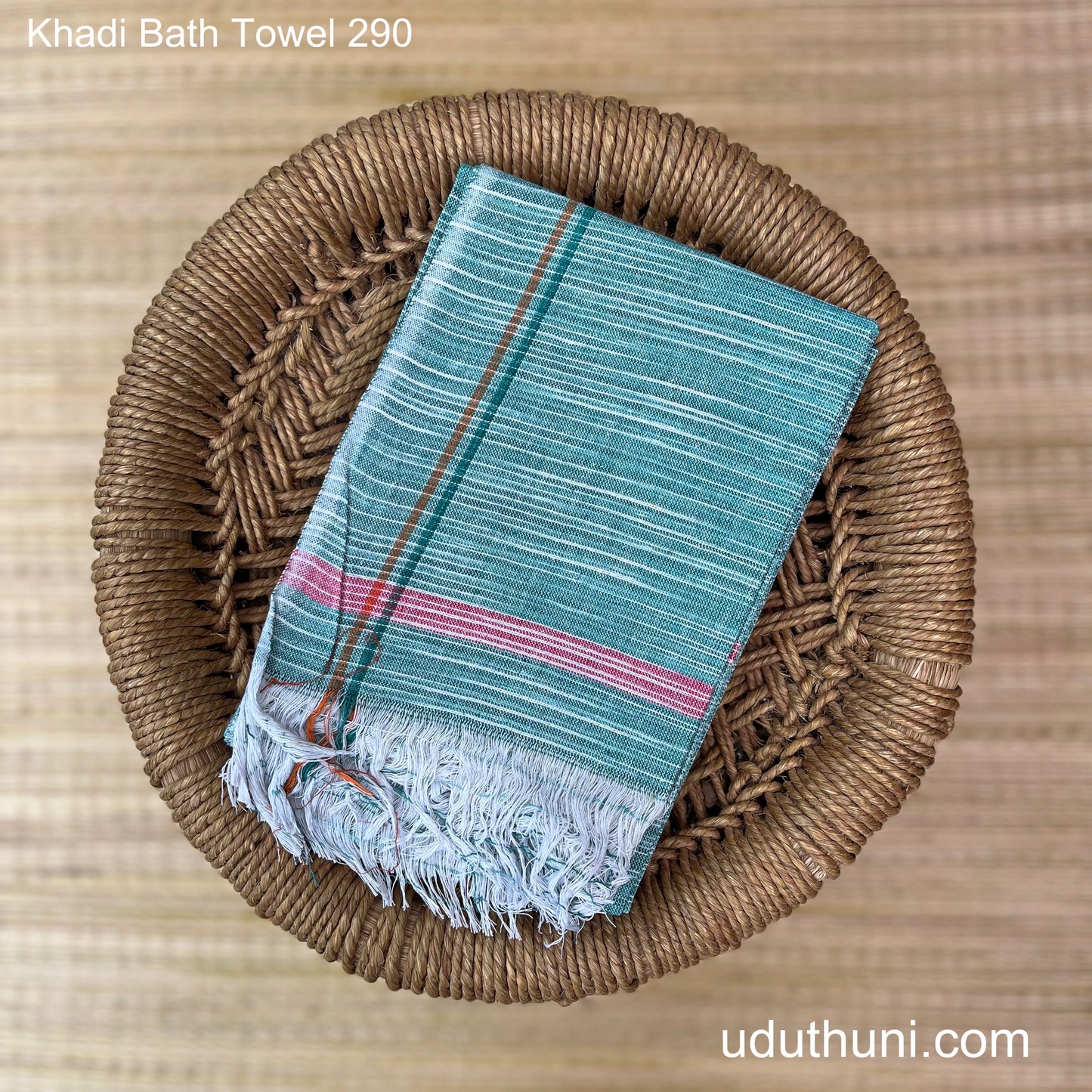 Khadi Handloom Bath Towel Premium