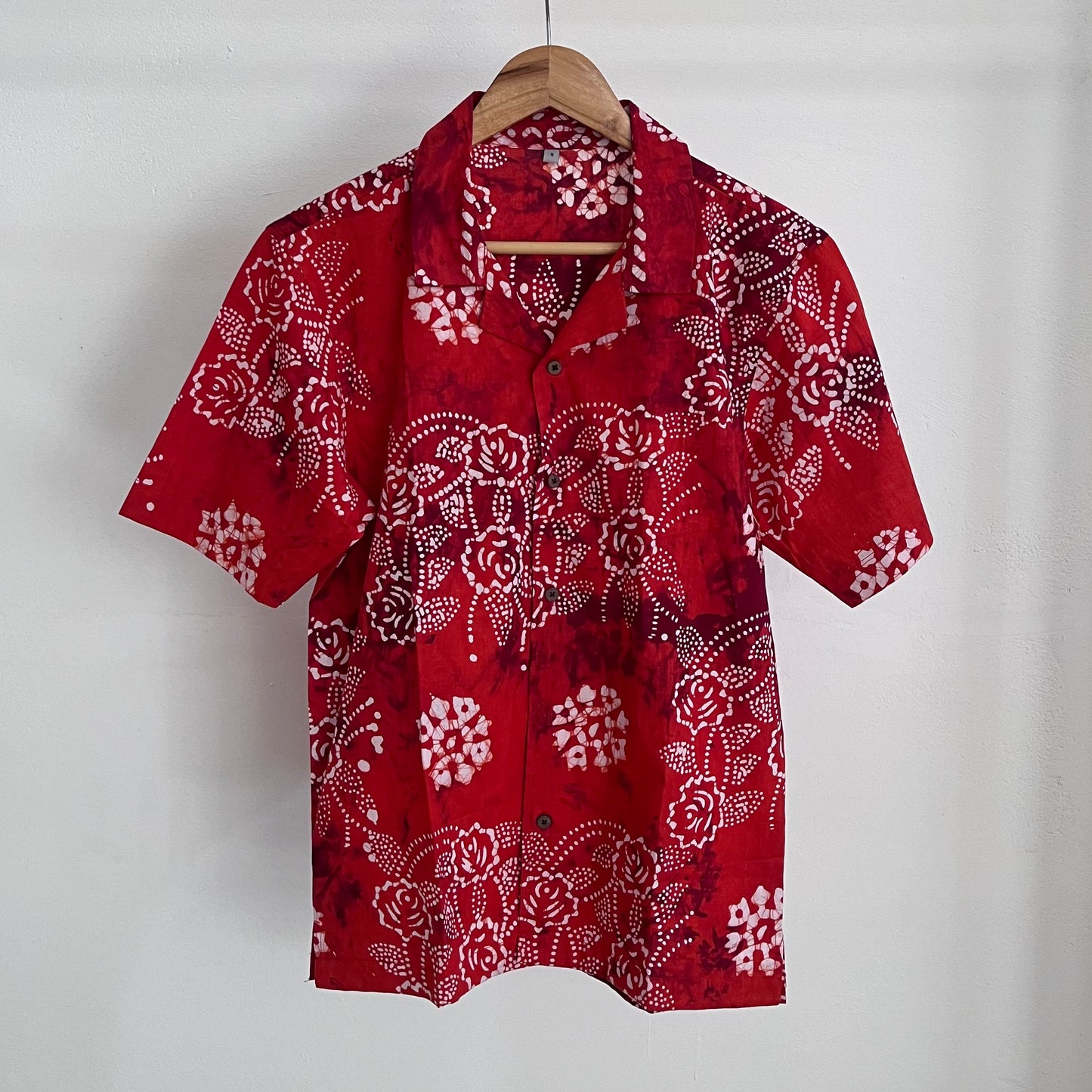 Batik Handprinted Cotton Half Sleeve Shirts