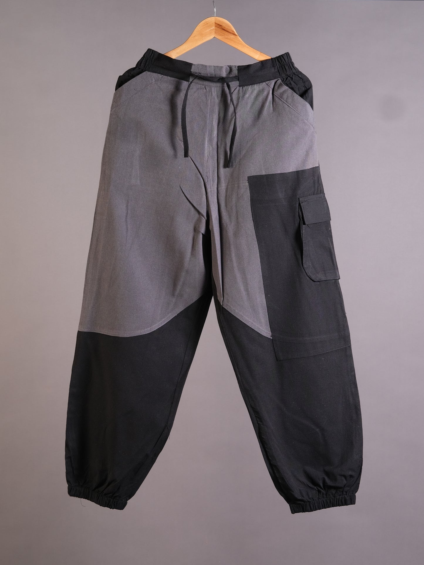 Hoppers Malaricuz Unisex Freesize Pants | Double Colors | Grey & Black