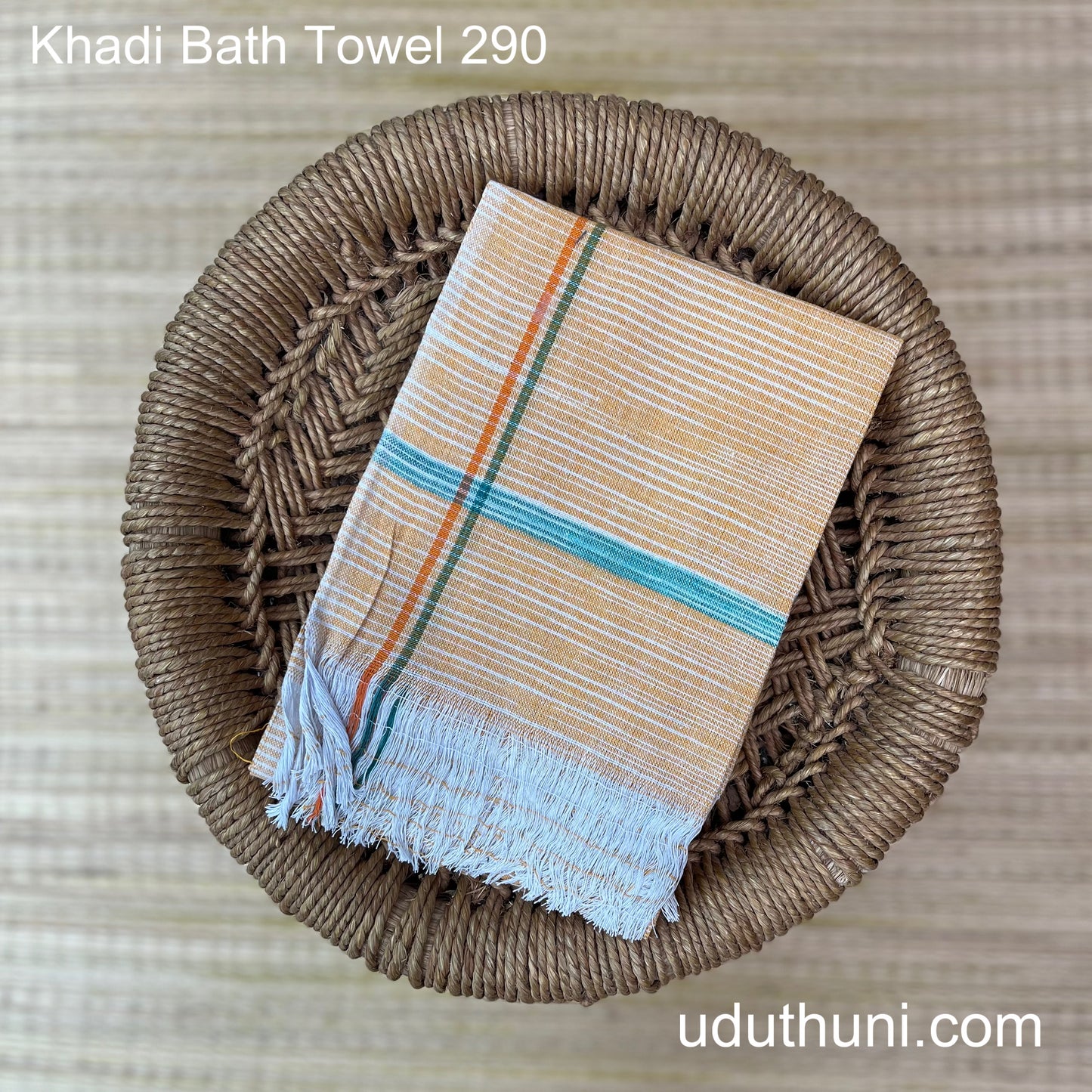 Khadi Handloom Bath Towel Premium