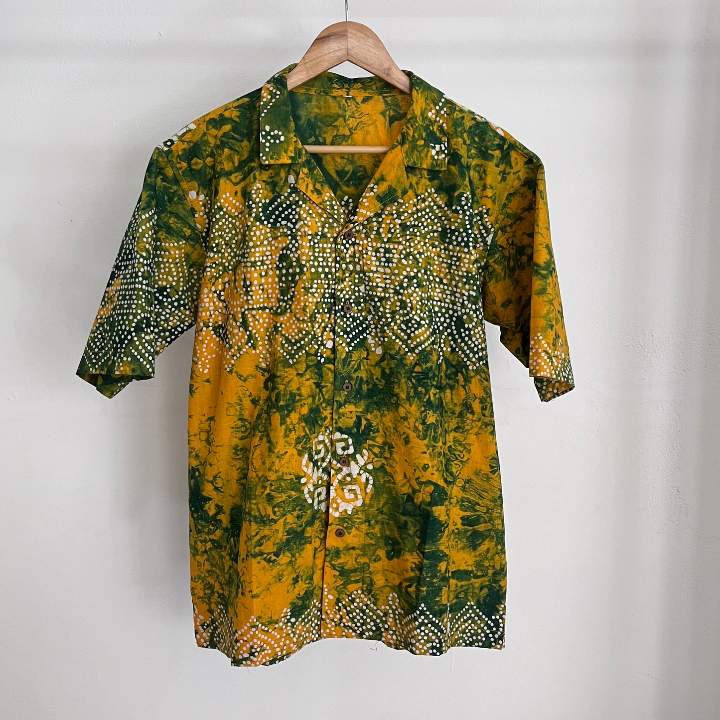 Batik Handprinted Cotton Half Sleeve Shirts