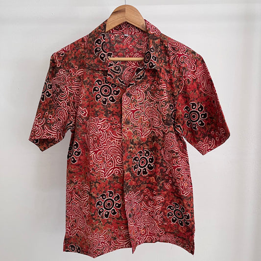 Batik Handprinted Cotton Half Sleeve Shirts