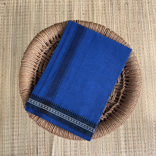 Colour Mundu வண்ண வேஷ்டி Royal Blue