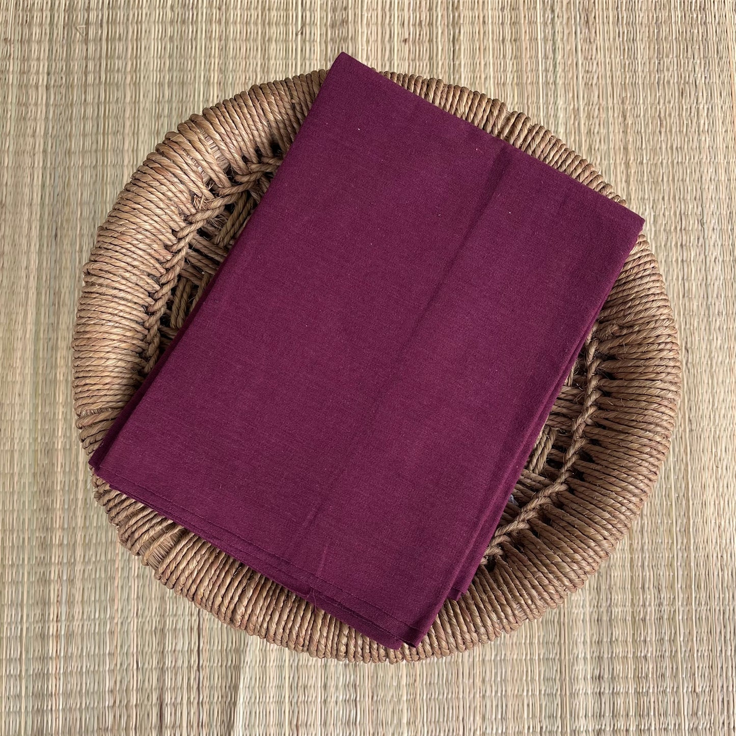 Without Borders Colour Mundu வண்ண வேஷ்டி Maroon