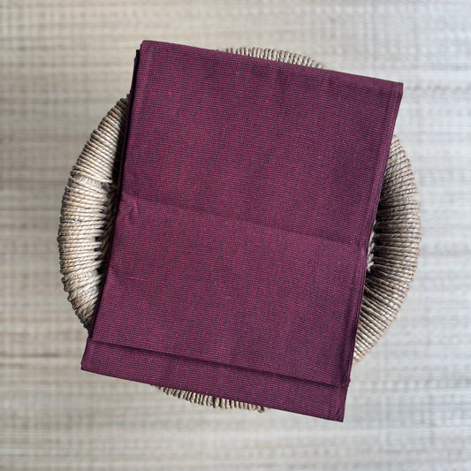 Cotton Fabric For Shirts / Kurtha (Maroon Dark)