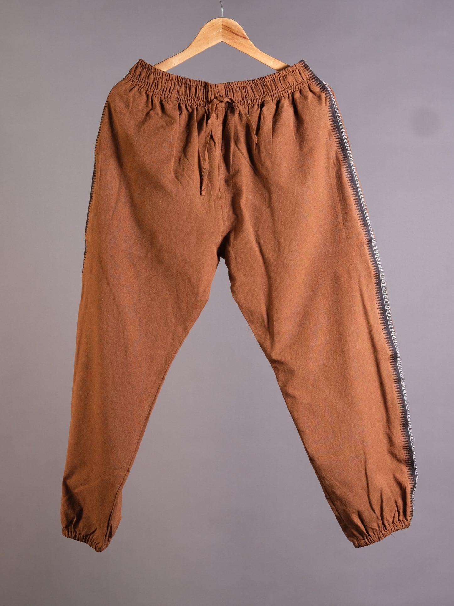 Dhoti Harem Pants | Free-size Unisex & Unique Design | Golden Brown