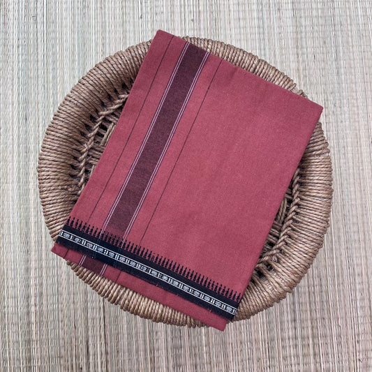 Colour Mundu வண்ண வேஷ்டி (Antique Orange)