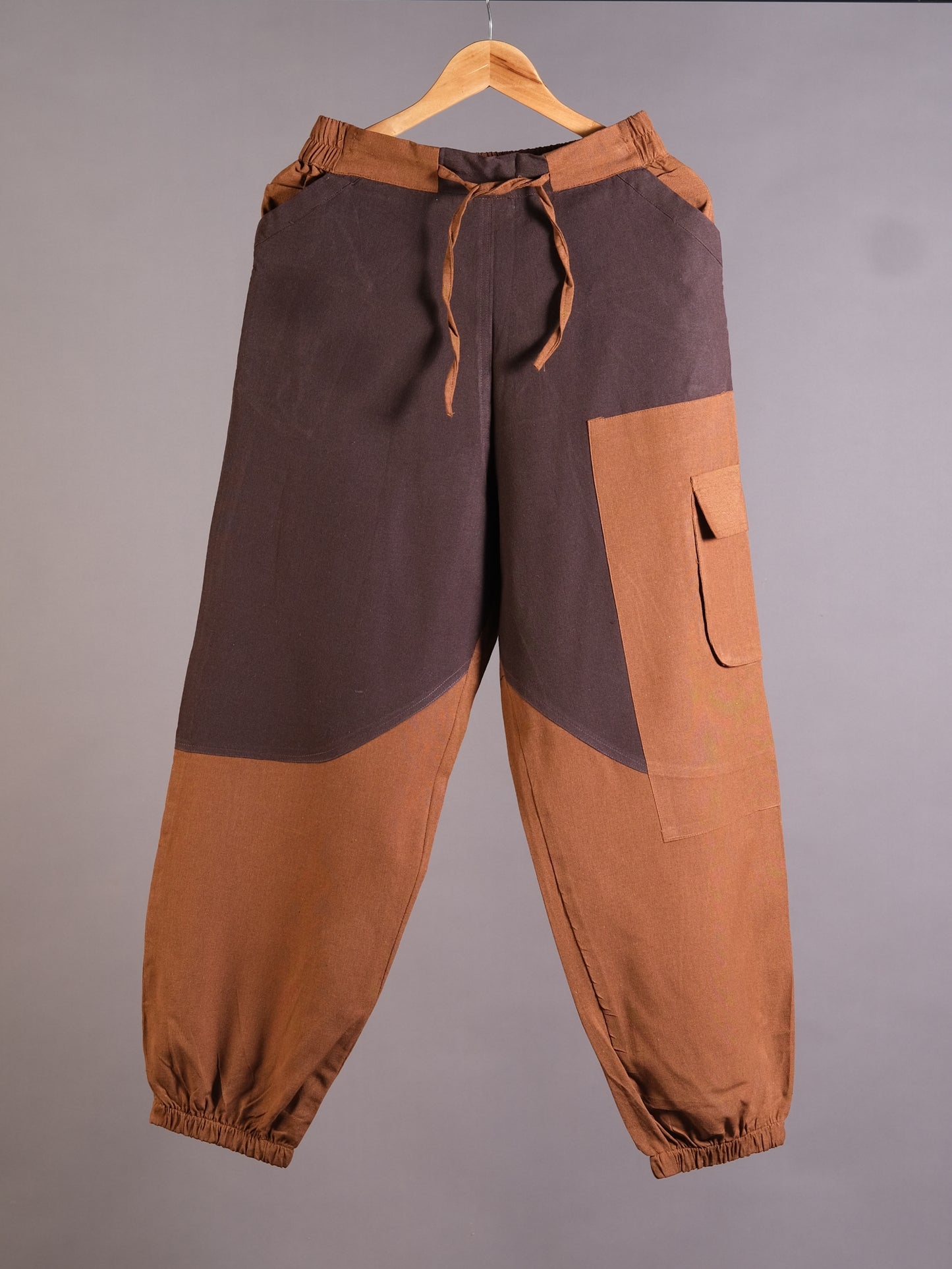 Hoppers Malabaricuz Unisex Freesize Pants | Double Colors | Plain Colors |