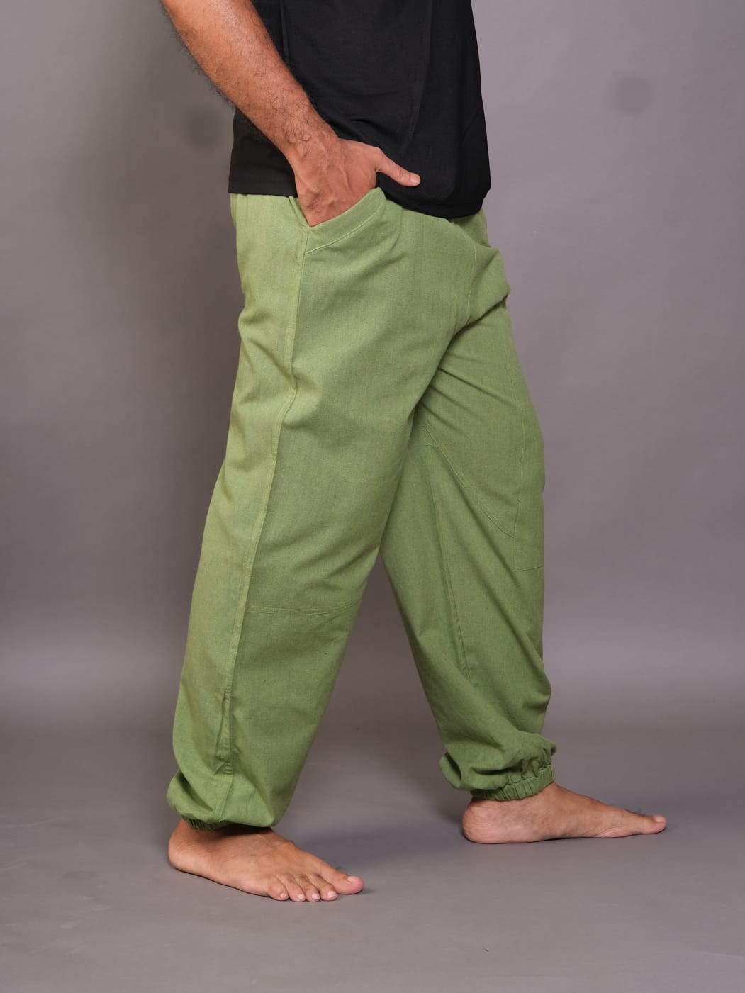 Hoppers Malabaricuz Unisex Freesize Pants | Double Colors | Plain Colors |