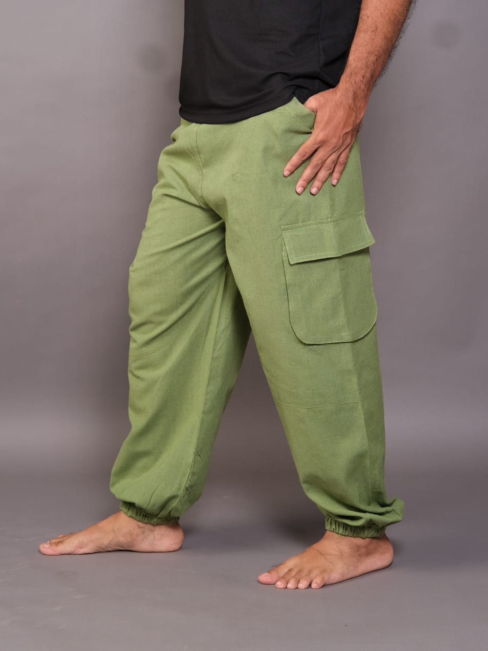 Hoppers Malabaricuz Unisex Freesize Pants | Double Colors | Plain Colors |