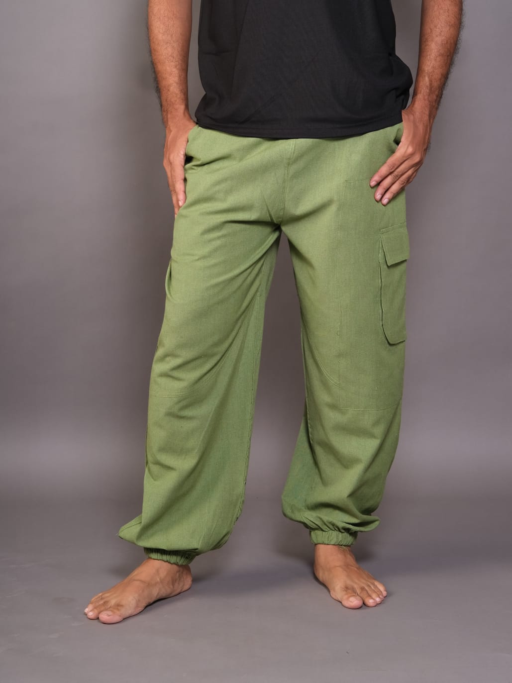 Hoppers Malabaricuz Unisex Freesize Pants | Double Colors | Plain Colors |