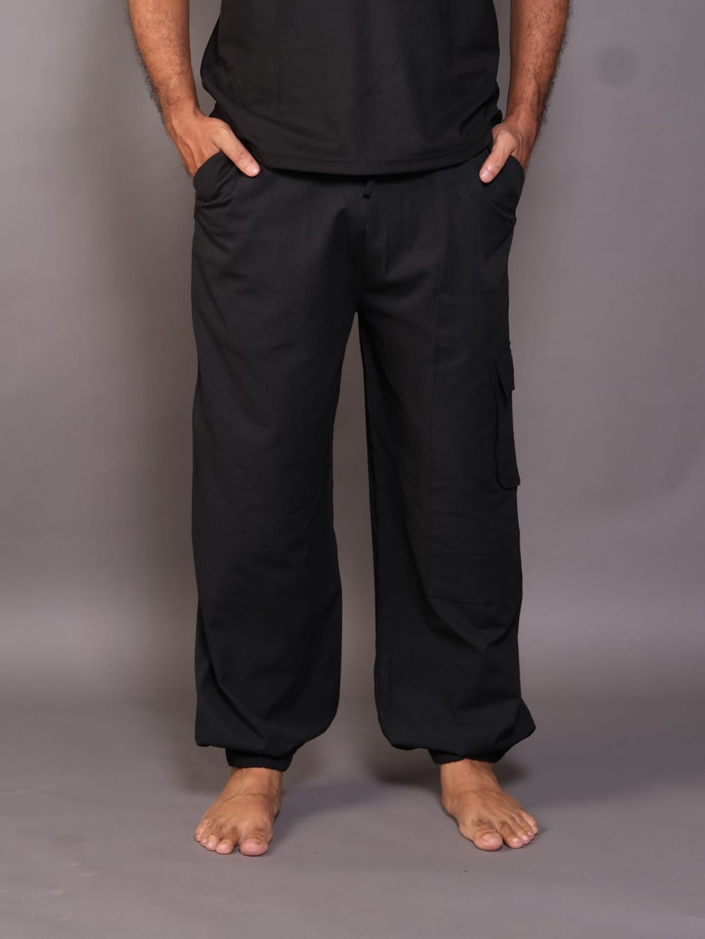 Hoppers Malabaricuz Unisex Freesize Pants | Double Colors | Plain Colors |