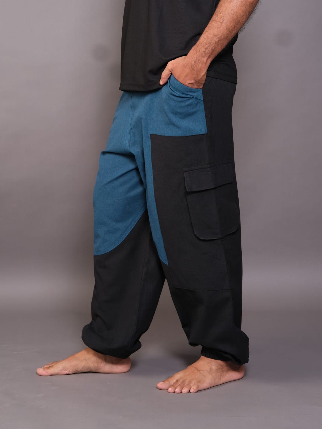 Hoppers Malabaricuz Unisex Freesize Pants | Double Colors | Plain Colors |
