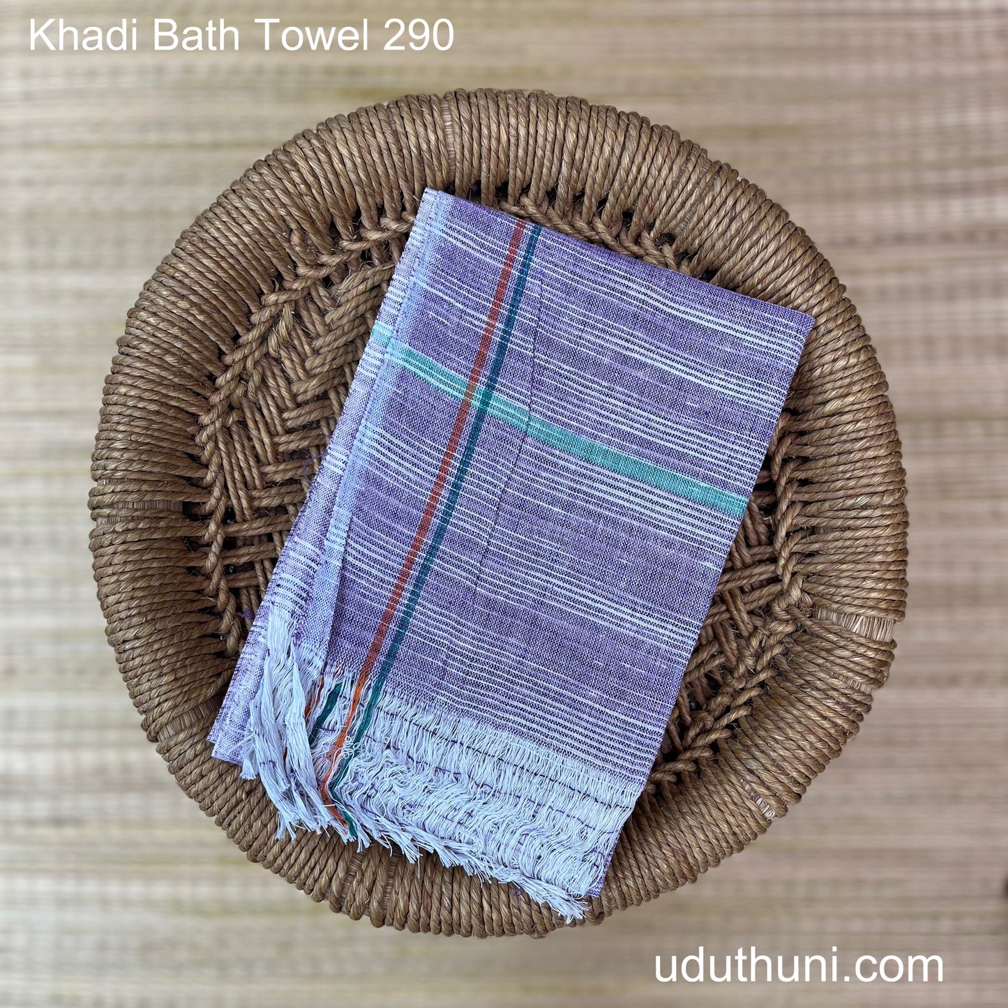 Khadi Handloom Bath Towel Premium