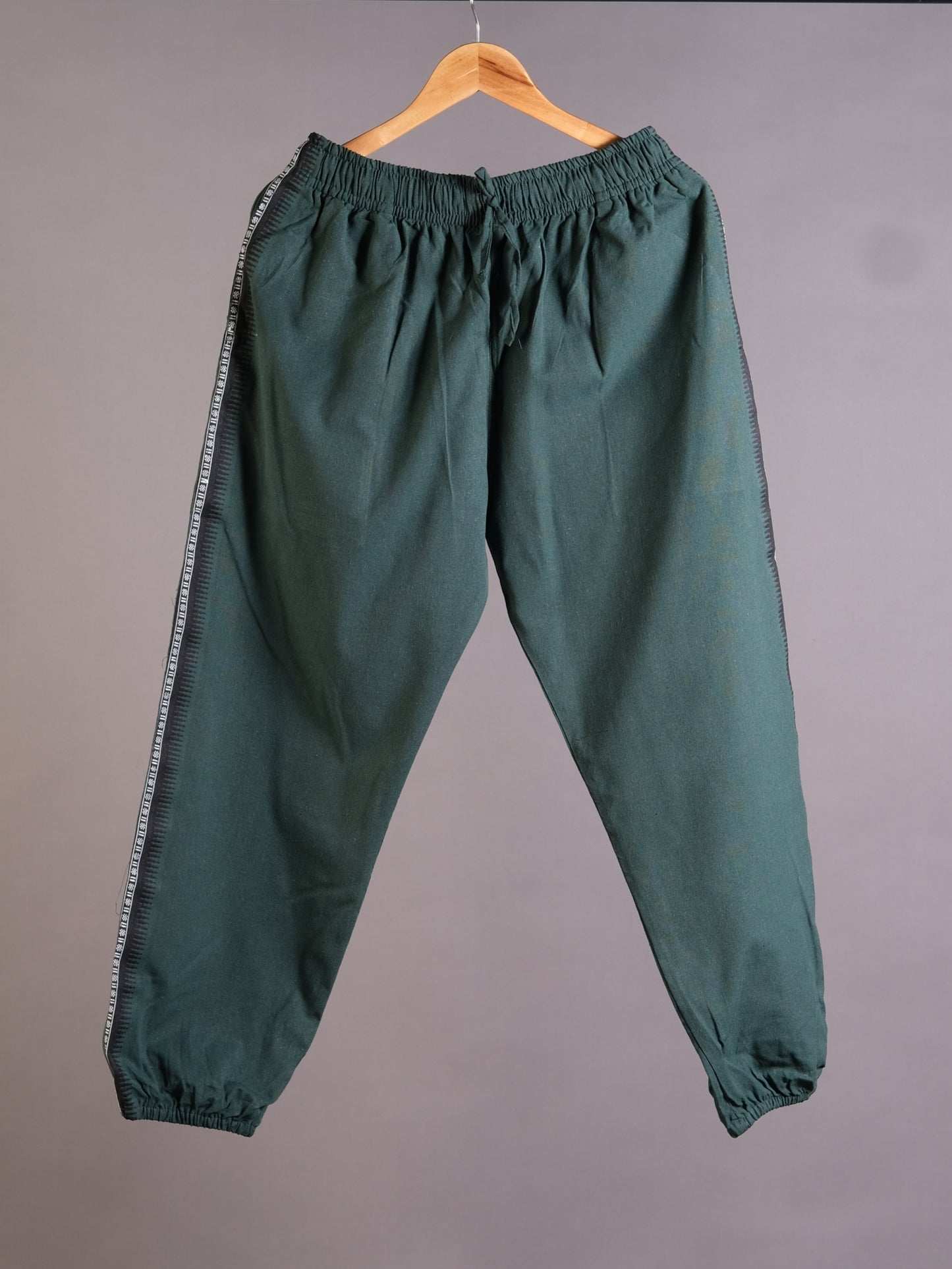 Dhoti Harem Pants | Free-size Unisex & Unique Design | Dark Green