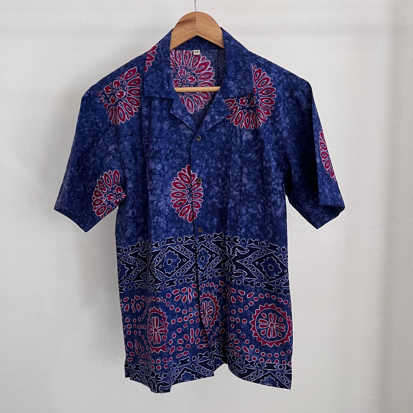 Batik Handprinted Cotton Half Sleeve Shirts