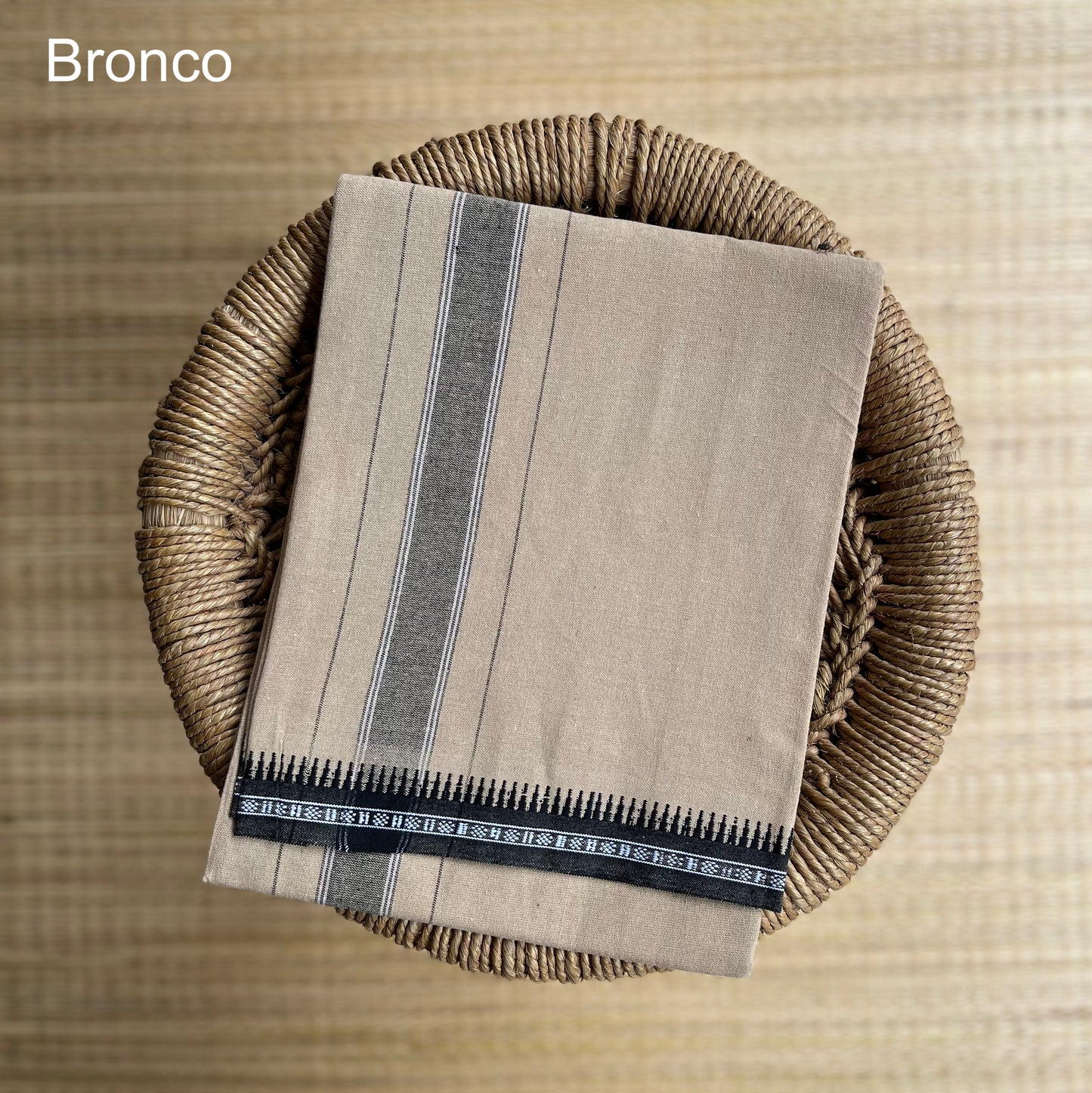 Colour Mundu வண்ண வேஷ்டி (Bronco)