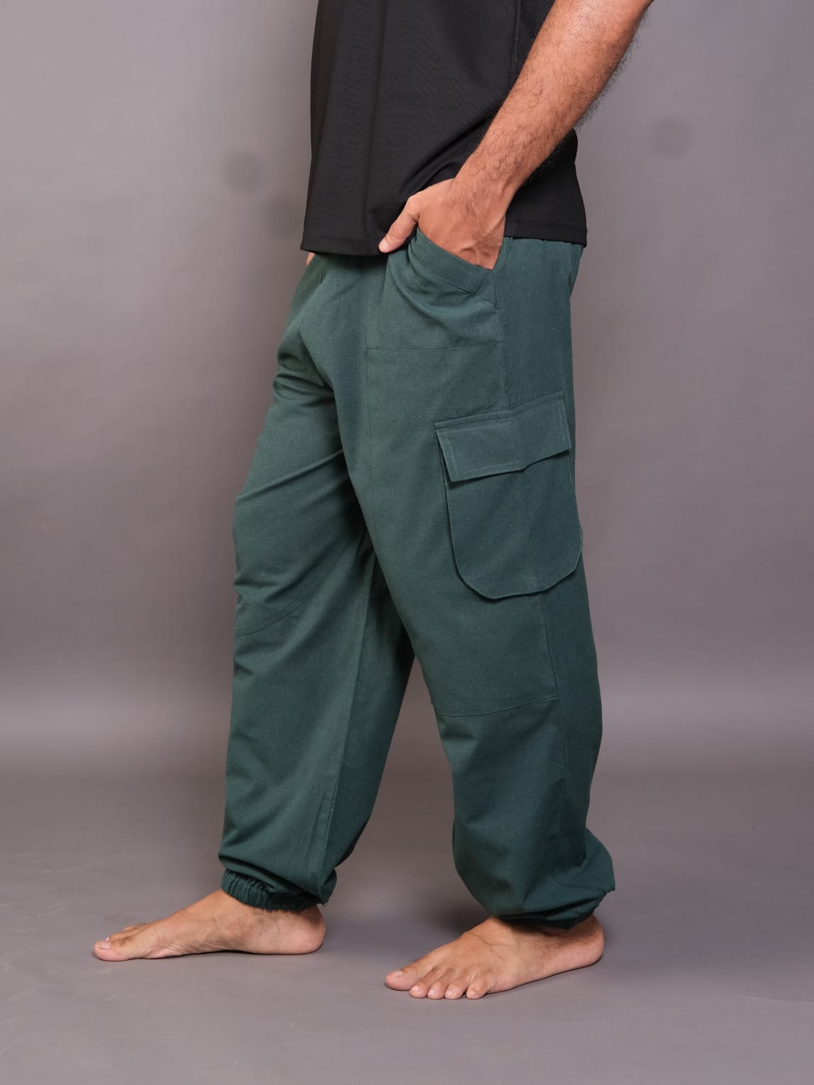 Hoppers Malabaricuz Unisex Freesize Pants | Double Colors | Plain Colors |