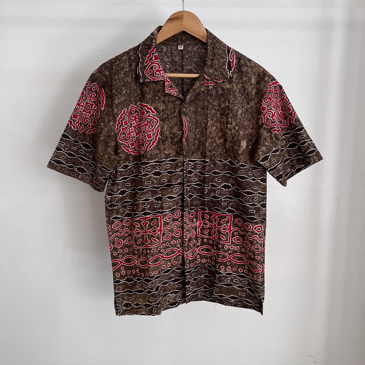 Batik Handprinted Cotton Half Sleeve Shirts