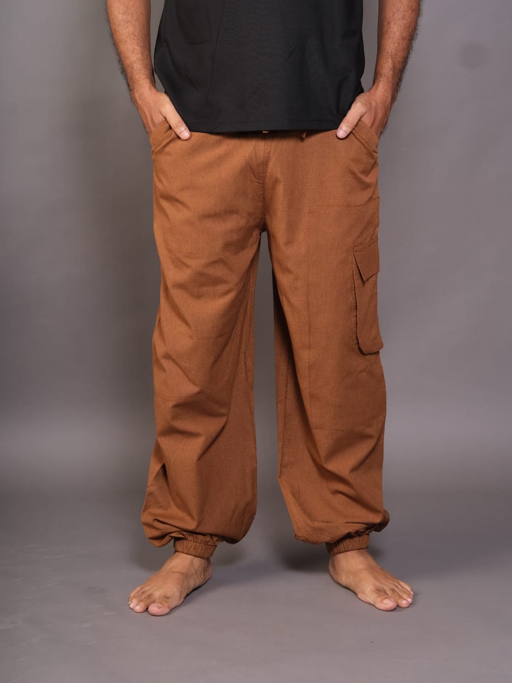 Hoppers Malabaricuz Unisex Freesize Pants | Double Colors | Plain Colors |
