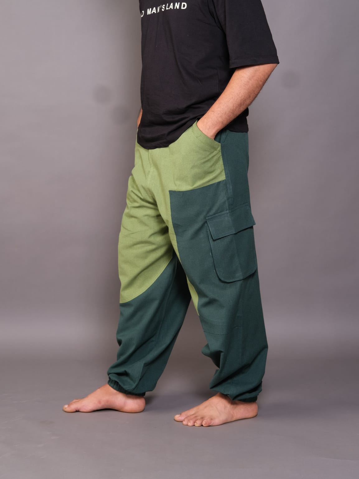 Hoppers Malabaricuz Unisex Freesize Pants | Double Colors | Plain Colors |