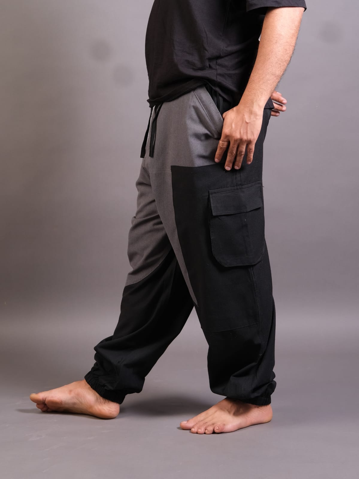 Hoppers Malabaricuz Unisex Freesize Pants | Double Colors | Plain Colors |