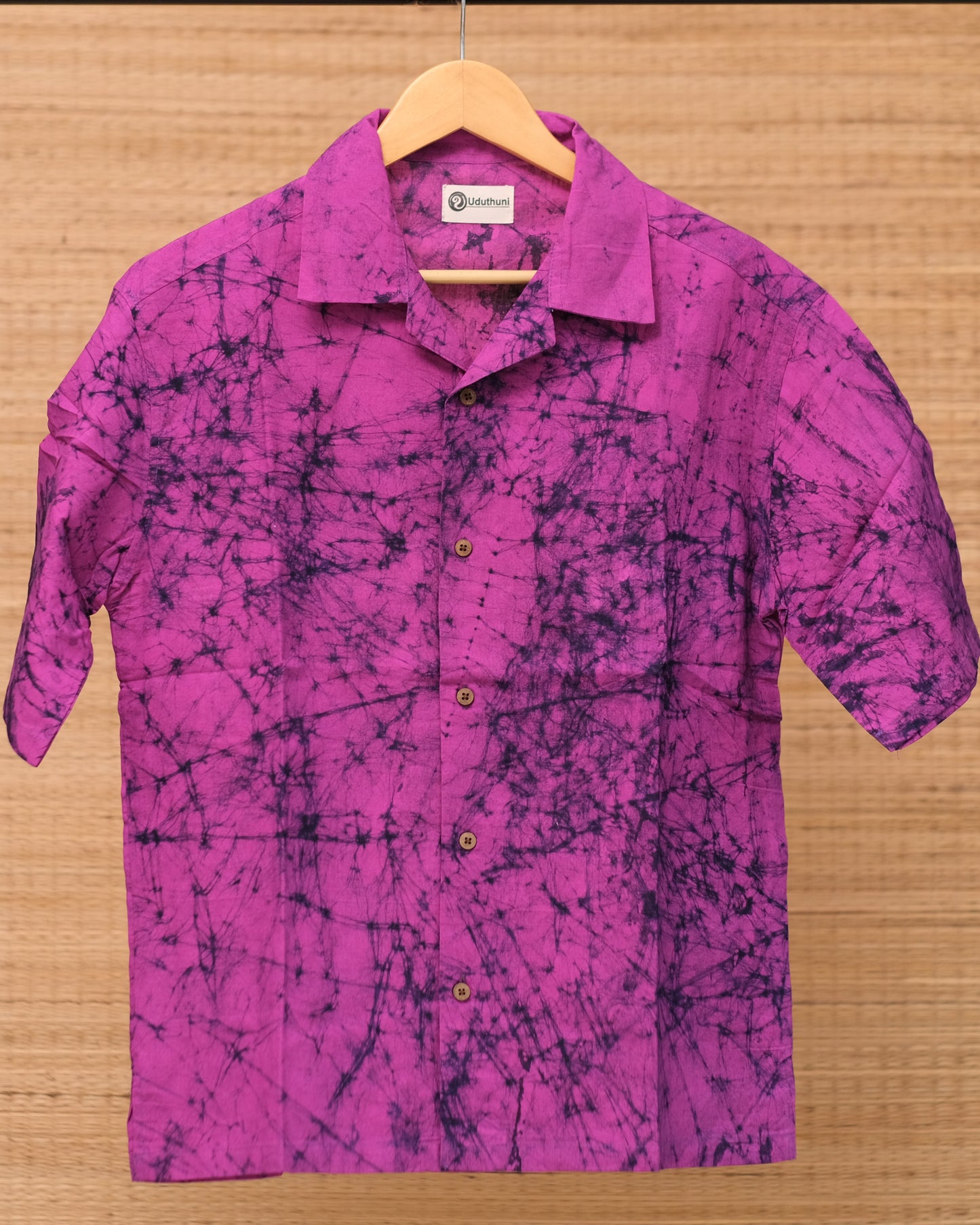 Hand Printed Half Sleeve Cotton Shirt