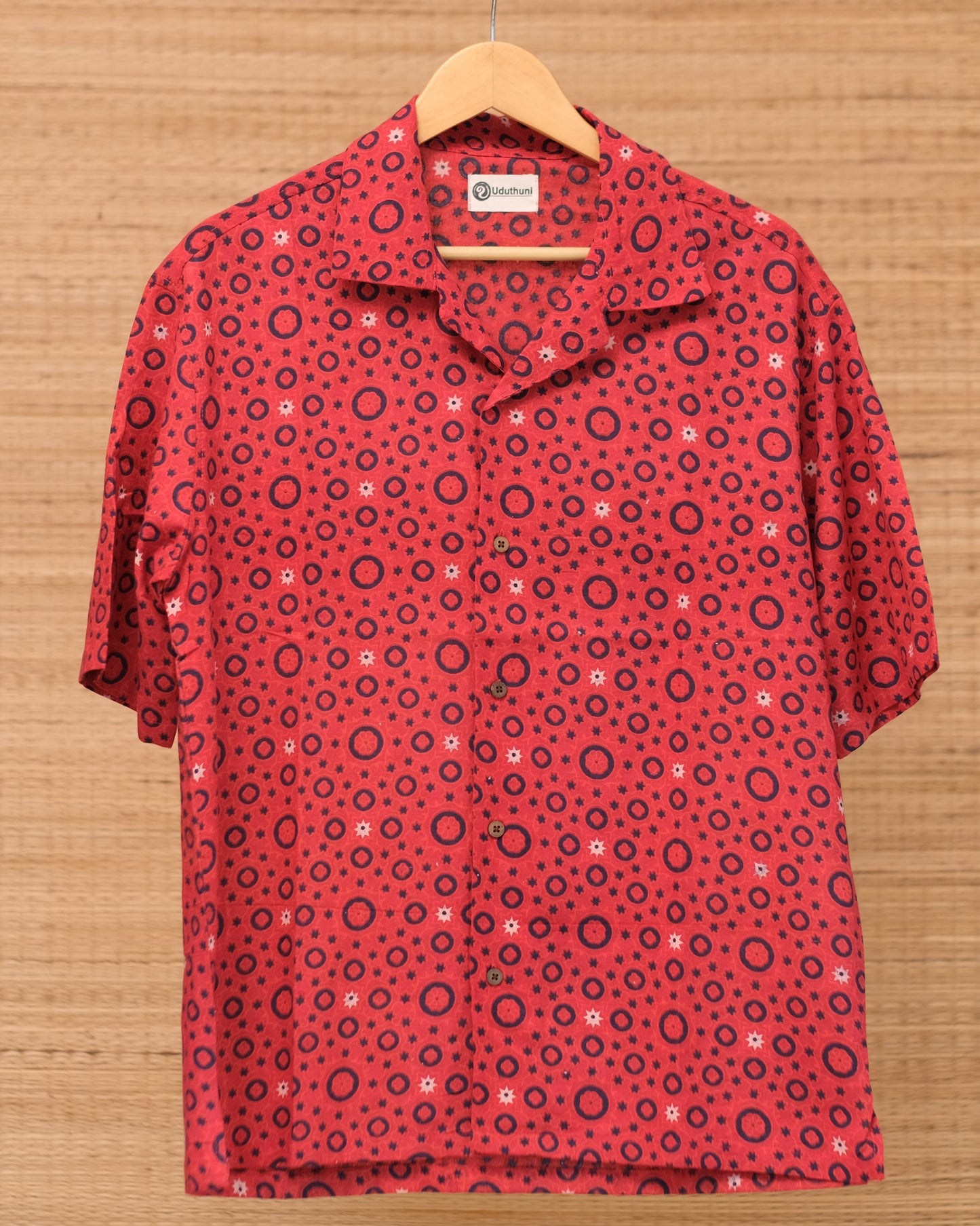 Hand Printed Half Sleeve Cotton Shirt