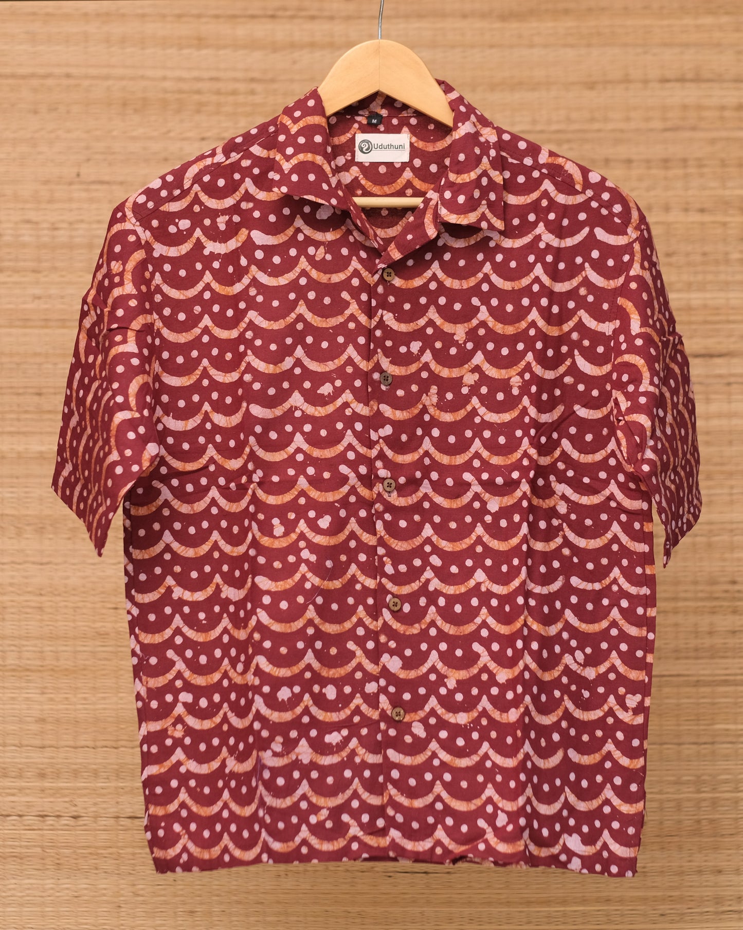 Hand Printed Half Sleeve Cotton Shirt