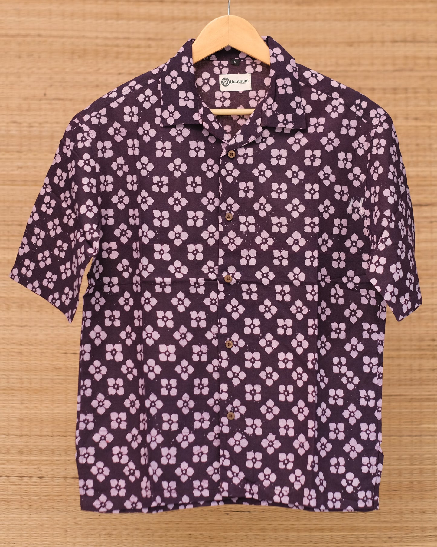 Hand Printed Half Sleeve Cotton Shirt