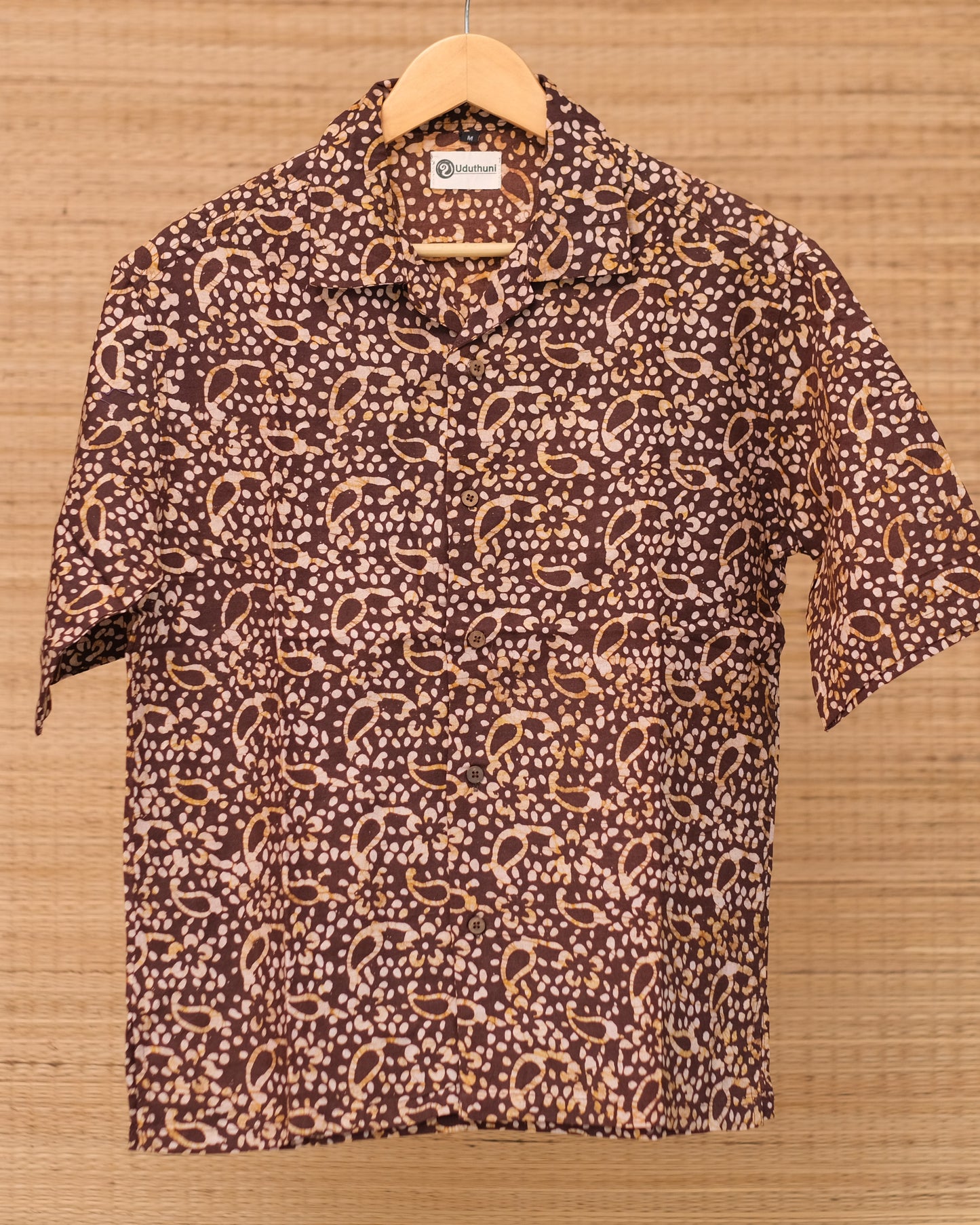 Hand Printed Half Sleeve Cotton Shirt