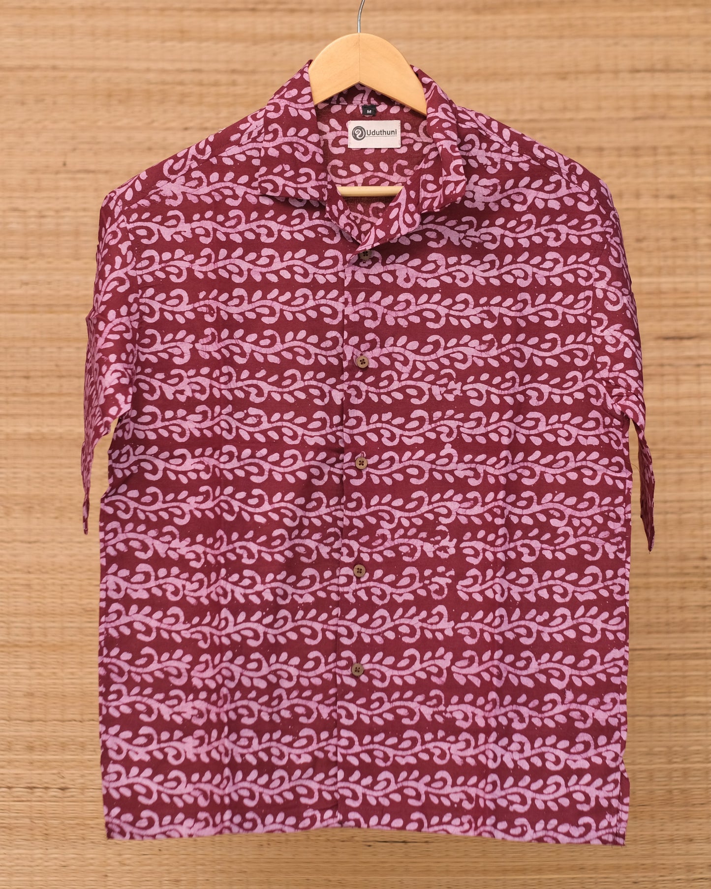 Hand Printed Half Sleeve Cotton Shirt