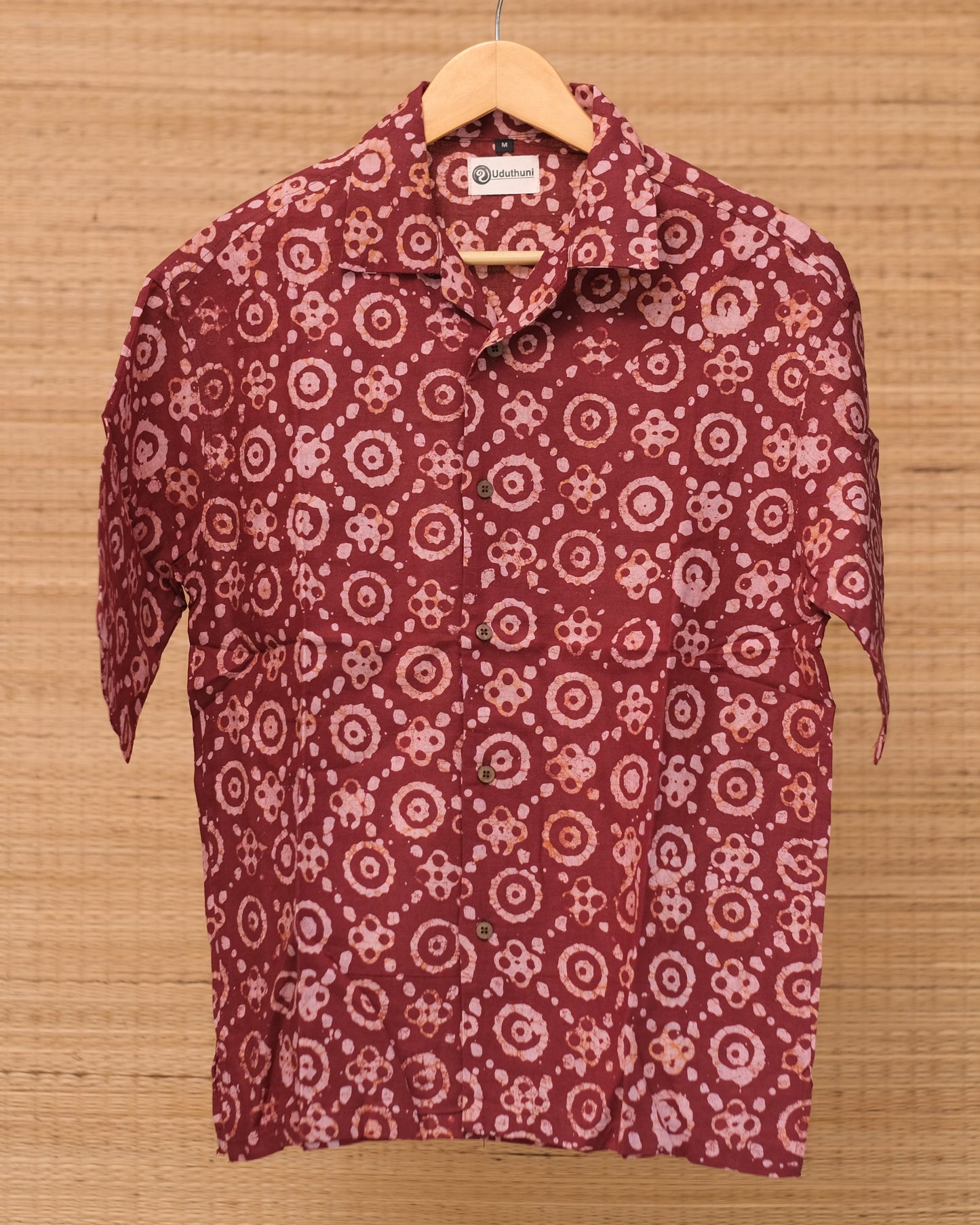 Hand Printed Half Sleeve Cotton Shirt