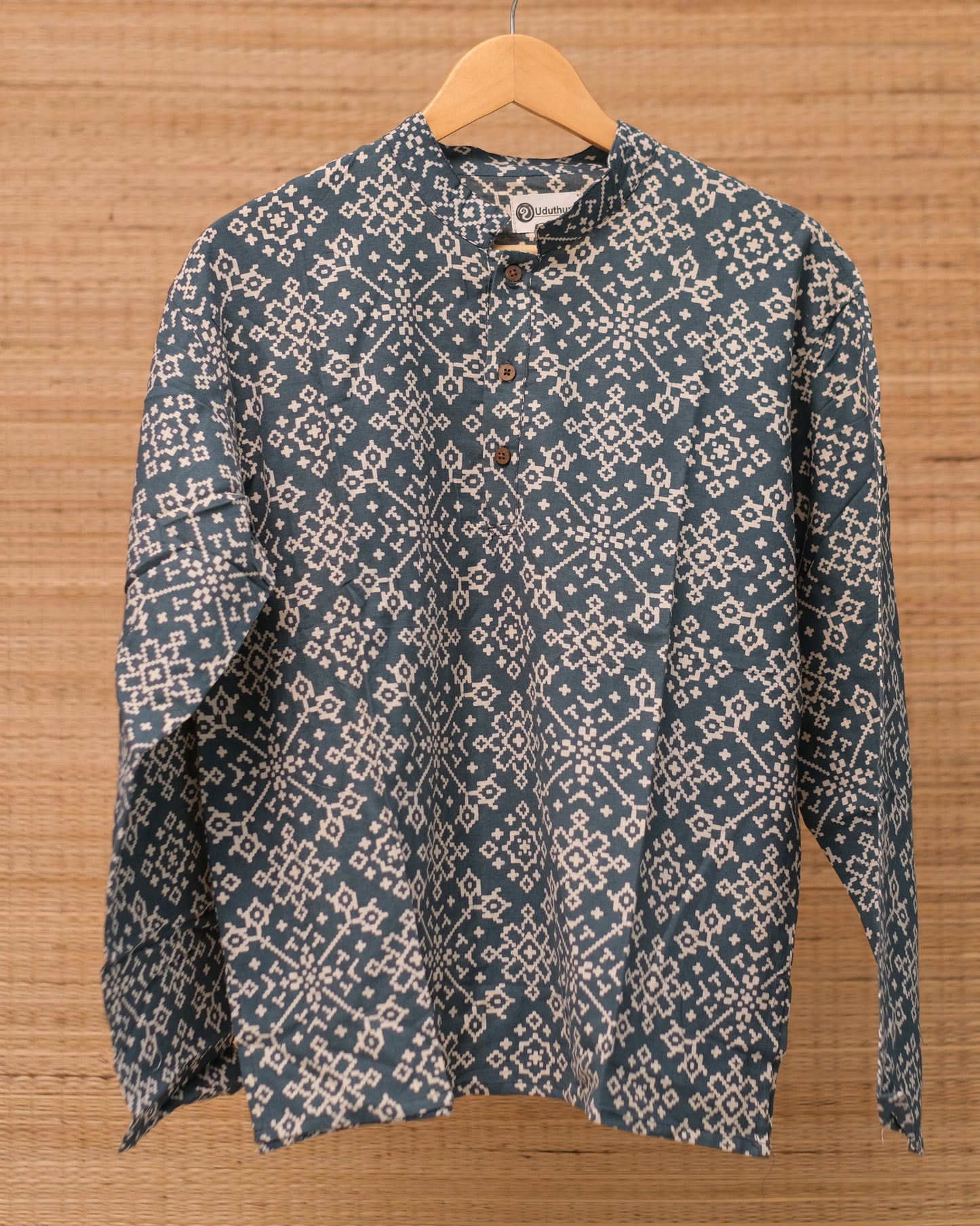 Hand Printed full Sleeve Cotton kurtas