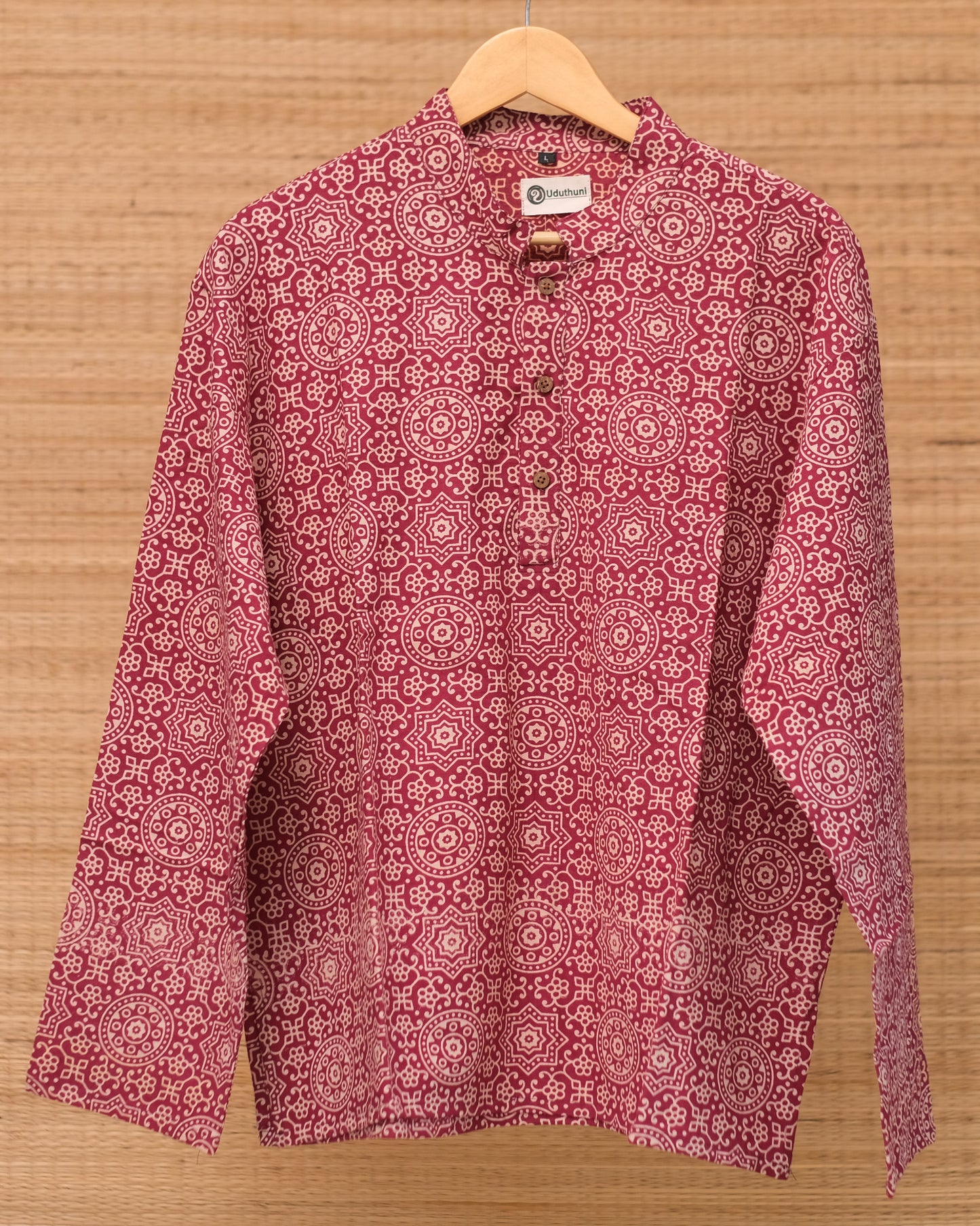 Hand Printed full Sleeve Cotton kurtas