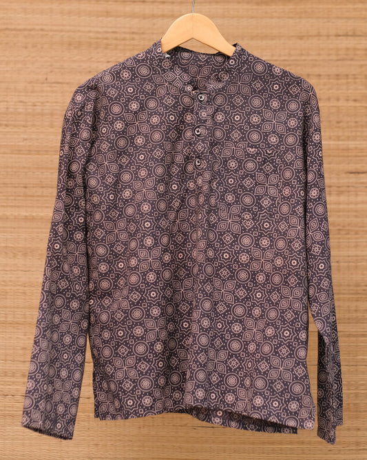 Hand Printed full Sleeve Cotton kurtas