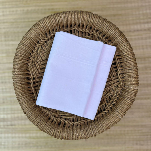 Khadi Plain White Dothi