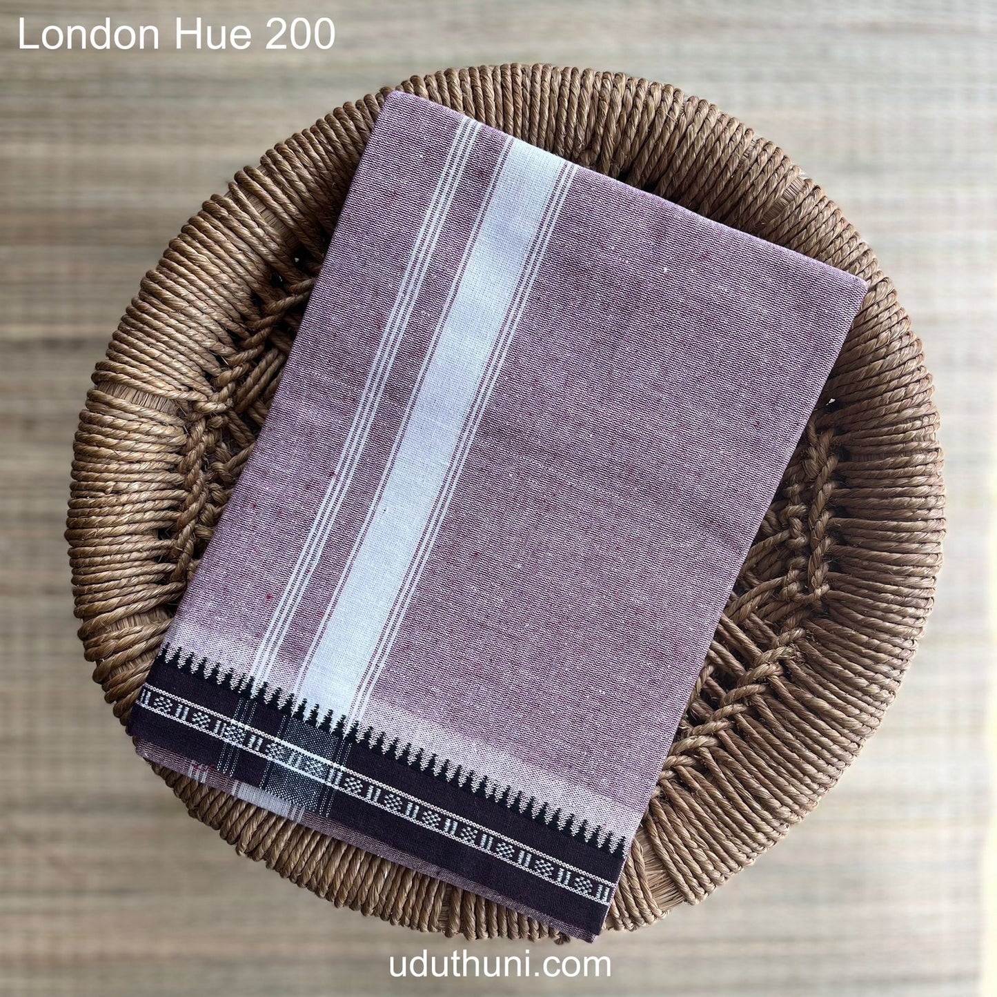 Colour Mundu வண்ண வேஷ்டி London Hue