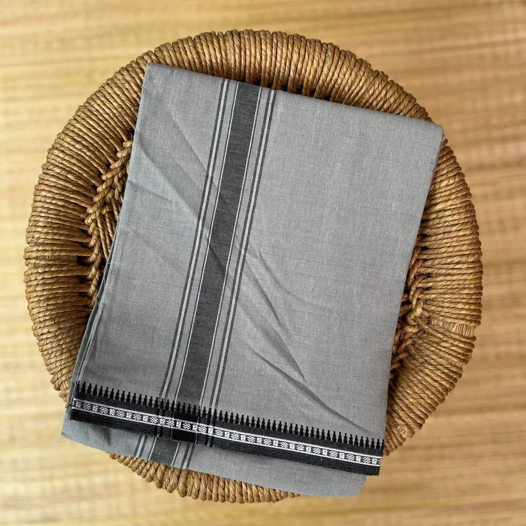 Special Color Mundu / வேஷ்டி (Ash white) 300