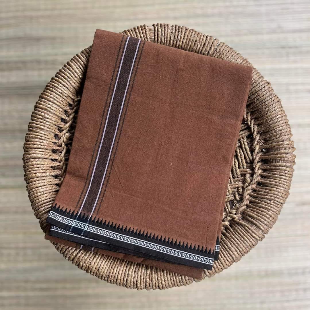 Special Color Mundu / வேஷ்டி (Brown) 300