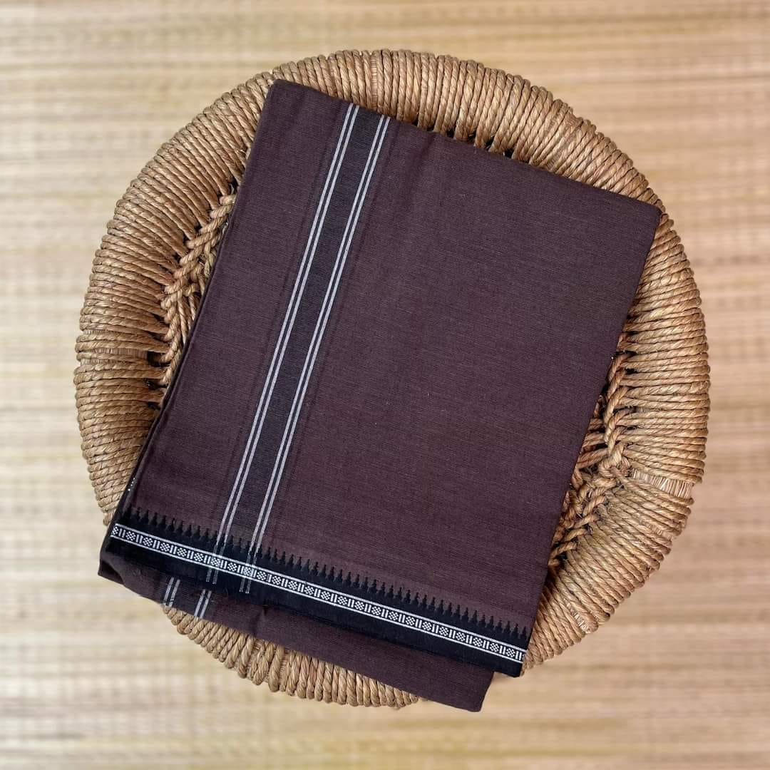 Special Color Mundu / வேஷ்டி (Coffe Brown) 300