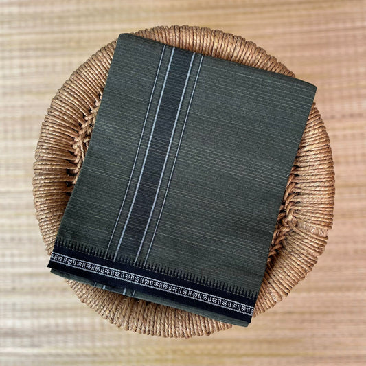 Special Color Mundu / வேஷ்டி (Olive Green)