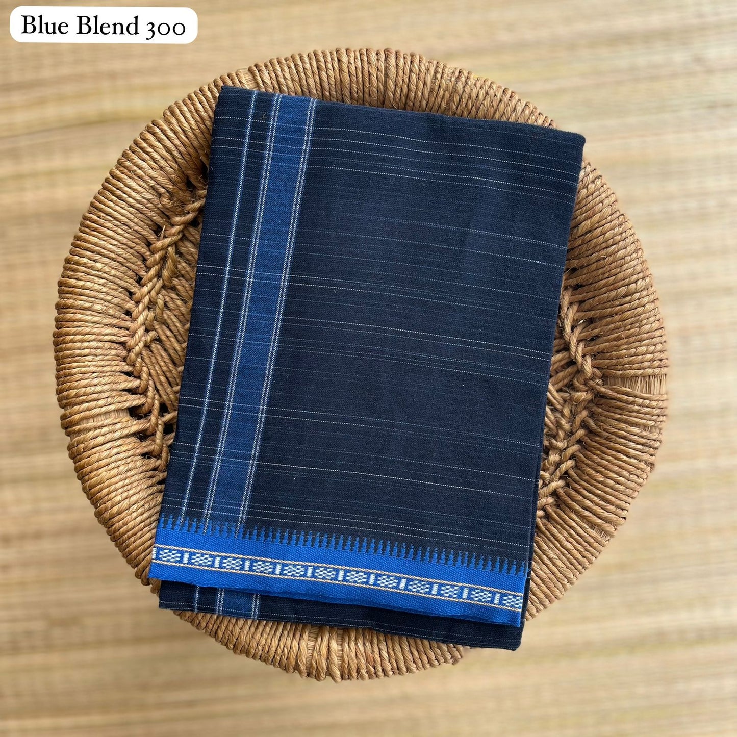 Special Color Mundu / வேஷ்டி  Blue Blend